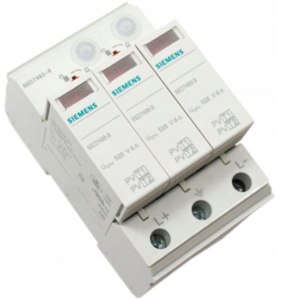 Surge arrester SIEMENS DC T1+T2 / 5SD7483-6 1050VDC